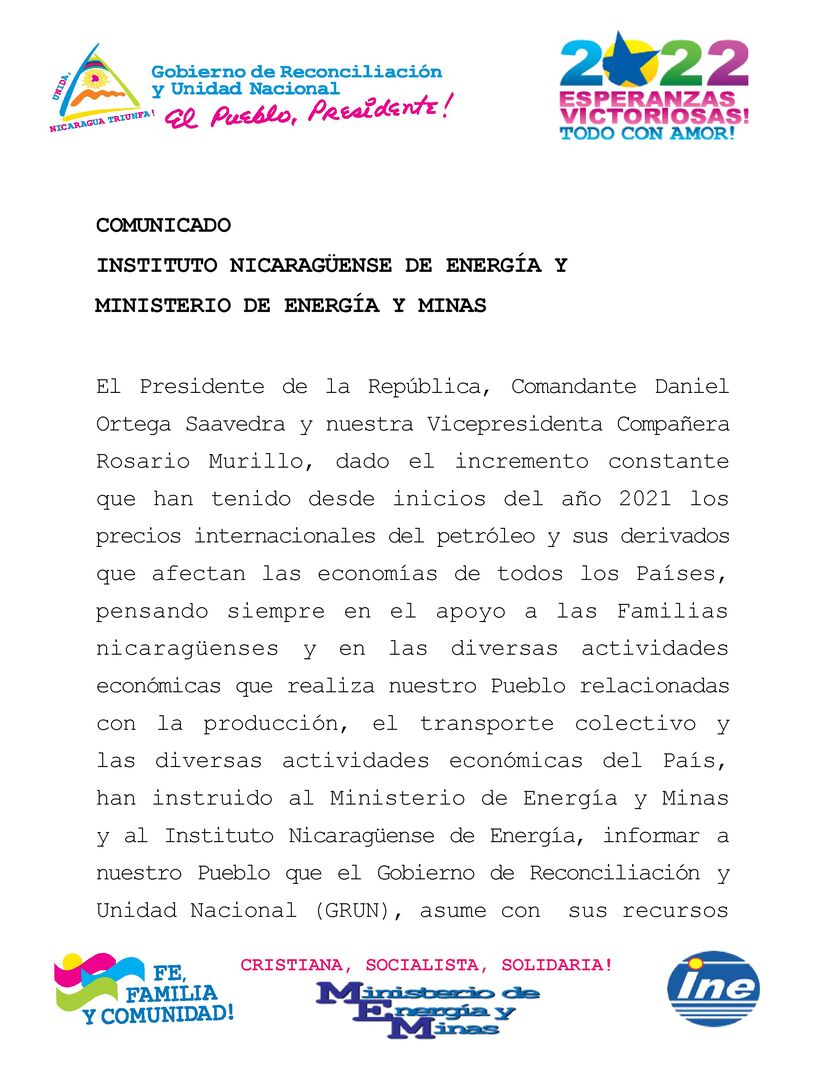 comunicado